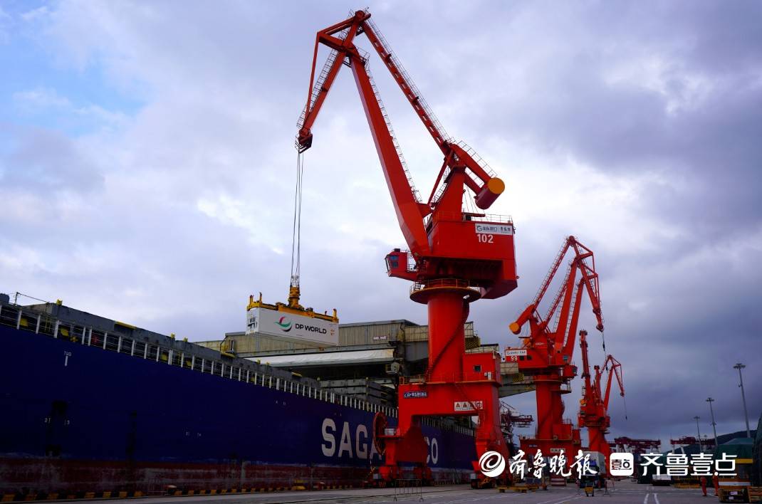山东港口青岛港:织密“双向”物流大通道,赋能全球产业链发展